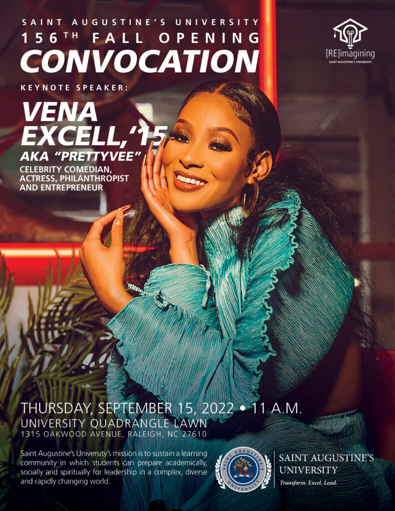 Fall Convocation Flyer Saint Augustine S University