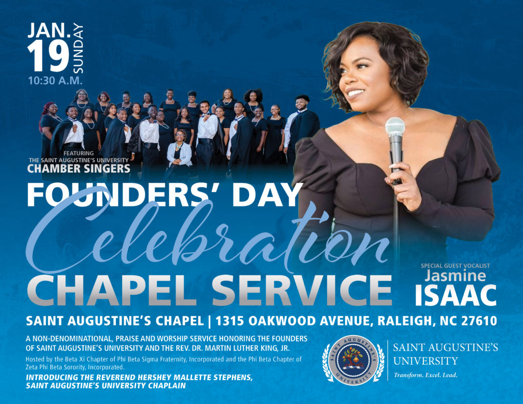 Founders' Day Celebration Chapel Service - Saint Augustine's University