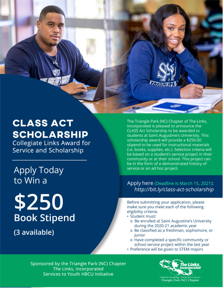 Book Stipend flyer v3_link - Saint Augustine's University