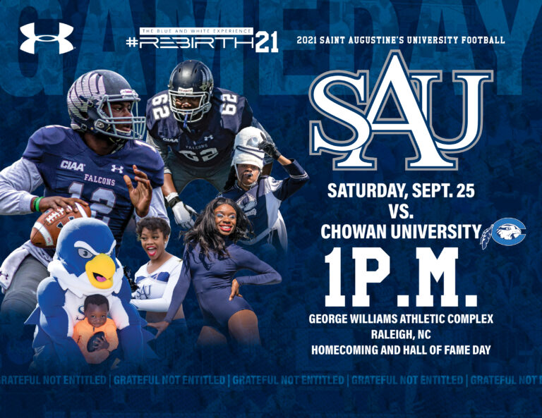 Football Game Saint Augustine's University v. Chowan