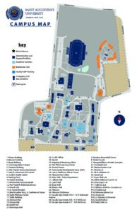 SAU Campus Map - Saint Augustine's University