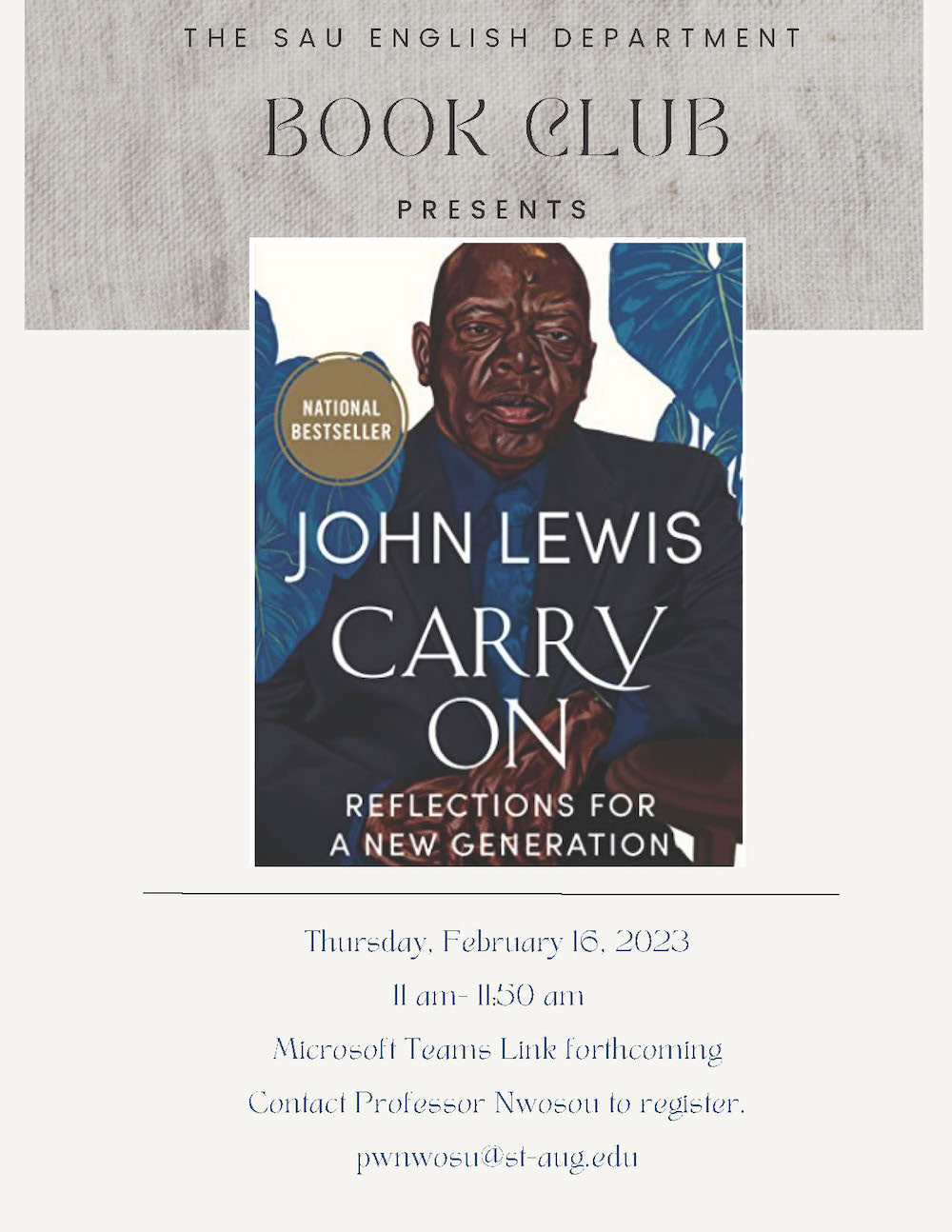 Carry on: Reflections for a New Generation [Book]