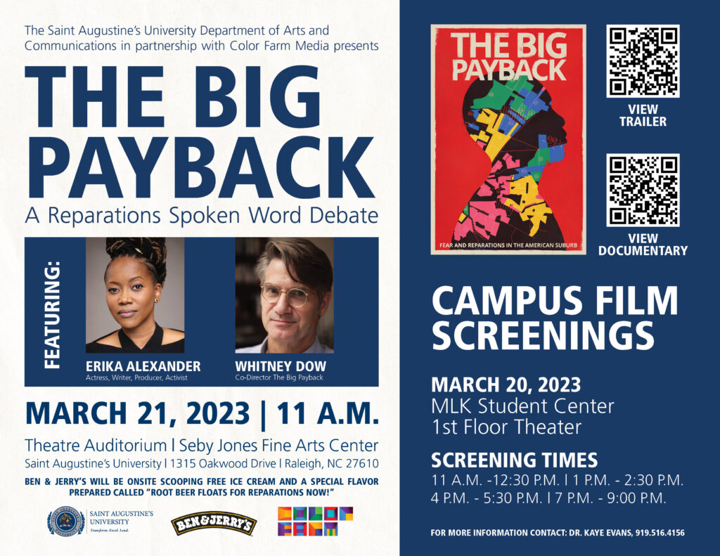 SAU & Erika Alexander to Host “The Big Payback” Discussion and Debate to Advance Equity in Higher Education - Saint Augustine's University