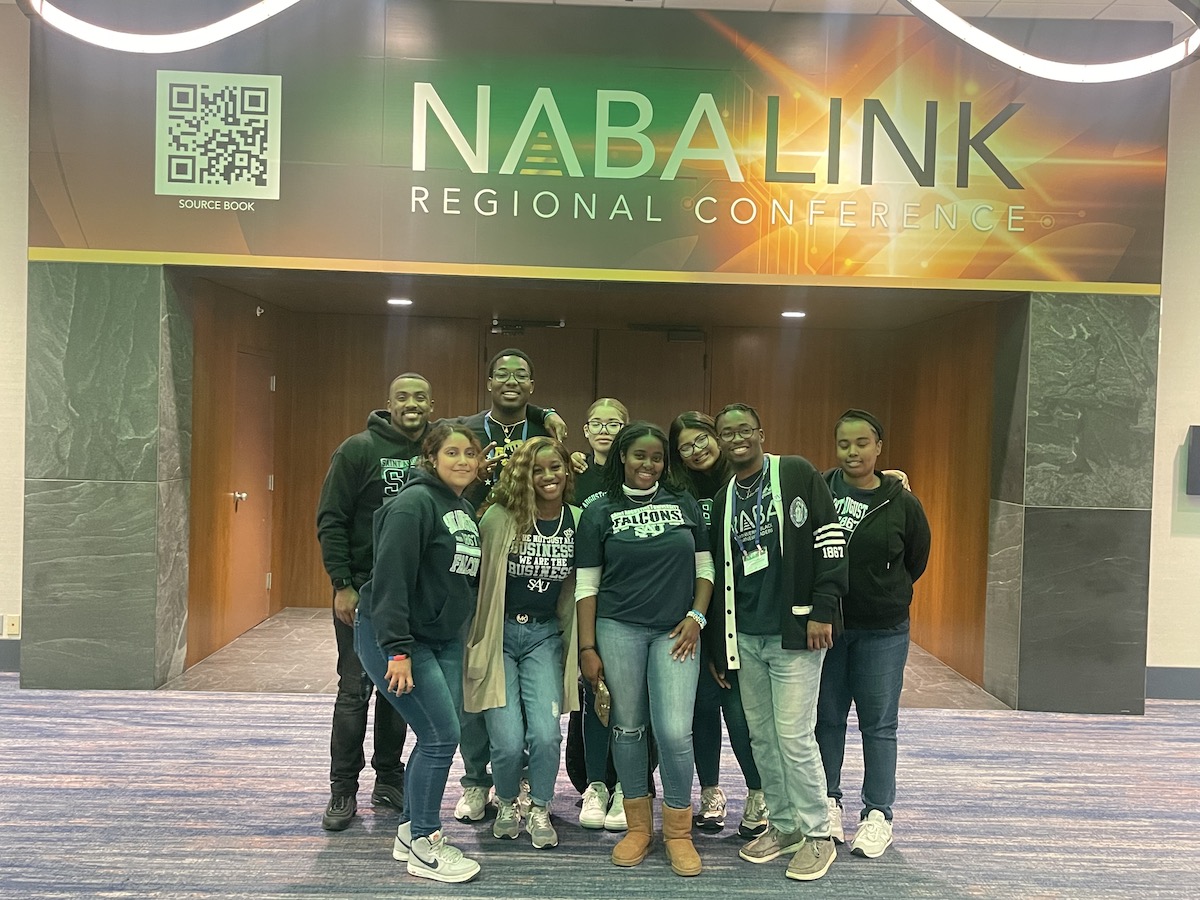 The SAU NABA Chapter Participates in TwoDay Regional Conference, One