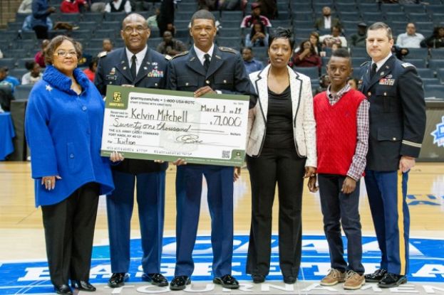 Falcon cadet awarded $71,000 scholarship