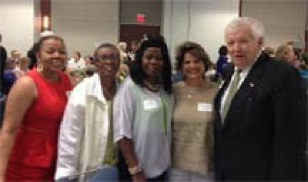 Board member the Honorable Tom Bradshaw and Drs. Allen and Price attend luncheon in support of women’s health disparities